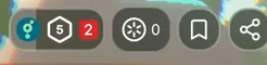 top left global controls