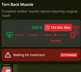 body condition tooltip