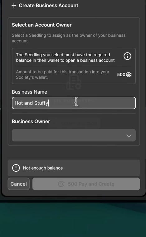 business form filled