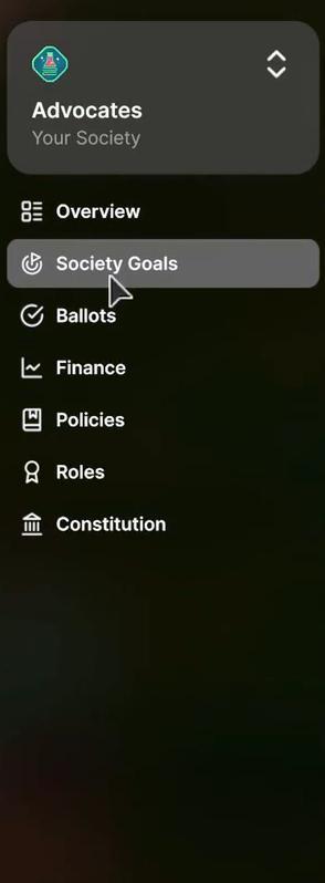 society sidebar